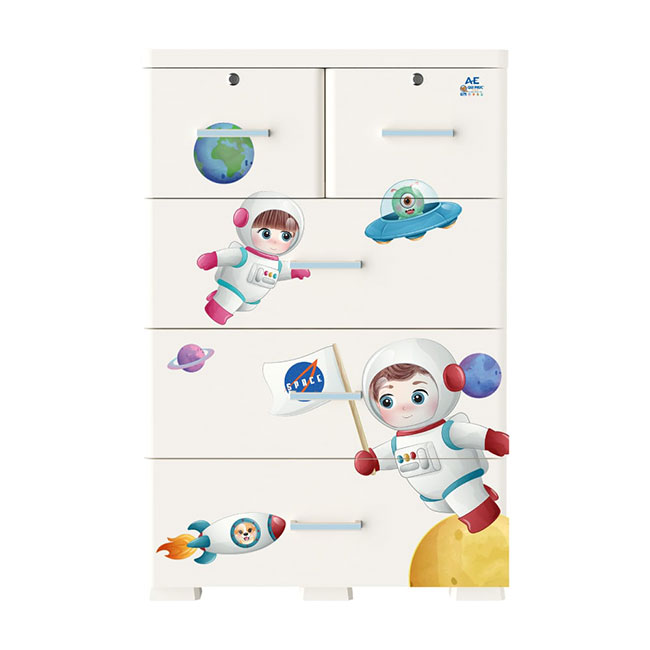 Tủ nhựa AE 4 tầng space - Ảnh 4