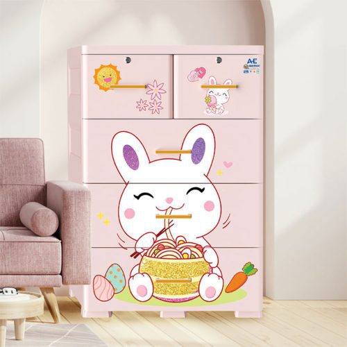 Tủ nhựa AE 4 tầng rabit