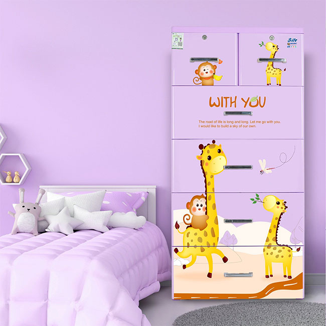 Tủ nhựa BITE 5 tầng hươu và khỉ - Ảnh 13
