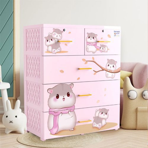 Tủ nhựa DELI MAX 4 tầng chuột hamster