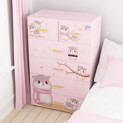 Tủ nhựa DELI MAX 5 tầng chuột hamster