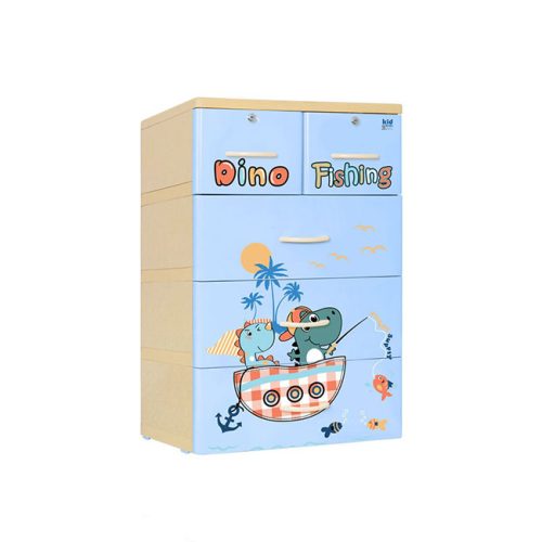 Tủ nhựa KID 4 tầng dino fishing