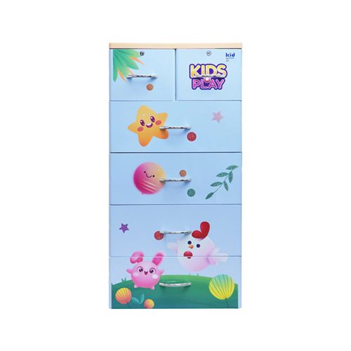 Tủ nhựa KID 5 tầng con gà và thỏ