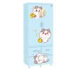 Tủ nhựa LOUIS 2 tầng con mèo - Ảnh 4