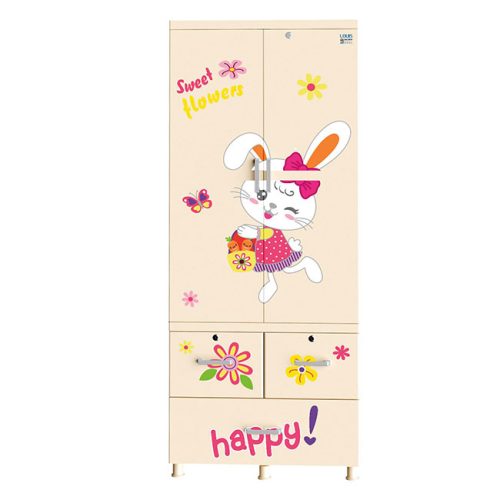 Tủ nhựa LOUIS 2 tầng rabit