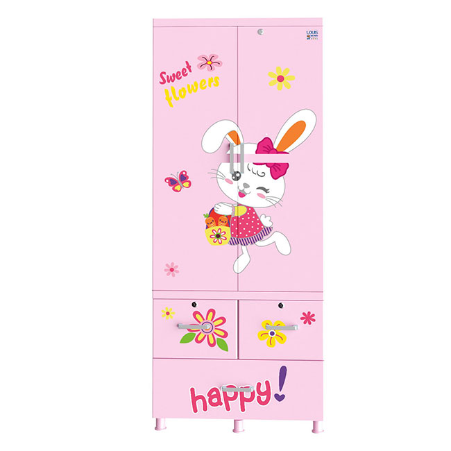 Tủ nhựa LOUIS 2 tầng rabit - Ảnh 2