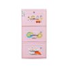 Tủ nhựa LUCKY 3 tầng bear & mom - Ảnh 5