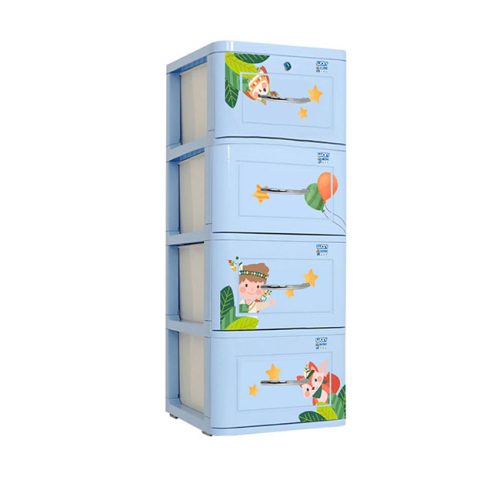 Tủ nhựa LUCKY 4 tầng thổ dân
