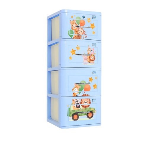 Tủ nhựa LUCKY 4 tầng sở thú