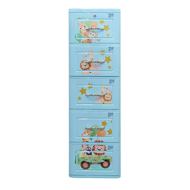 Tủ nhựa LUCKY 5 tầng sở thú - Ảnh 4