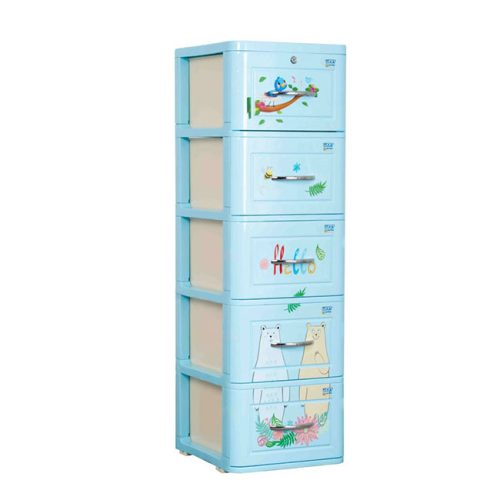 Tủ nhựa LUCKY 5 tầng con gấu