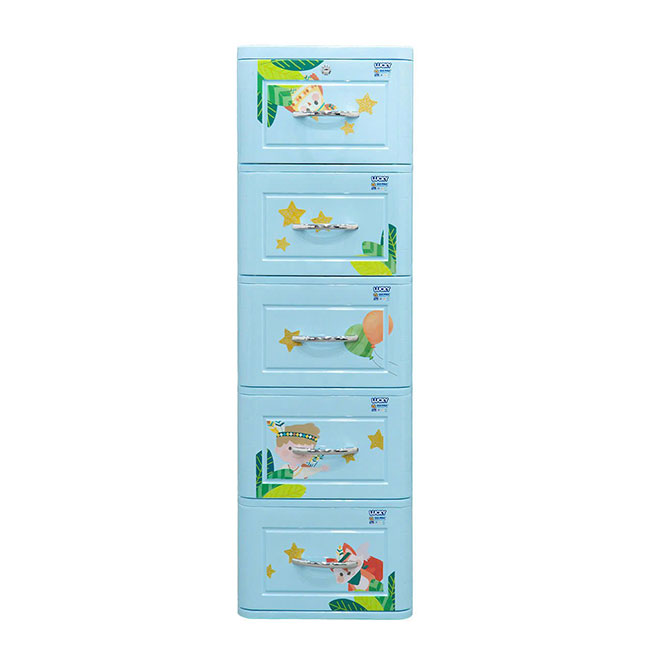 Tủ nhựa LUCKY 5 tầng thổ dân - Ảnh 3